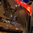 Lexus NX 300h on display at IGEM 2014 in KLCC