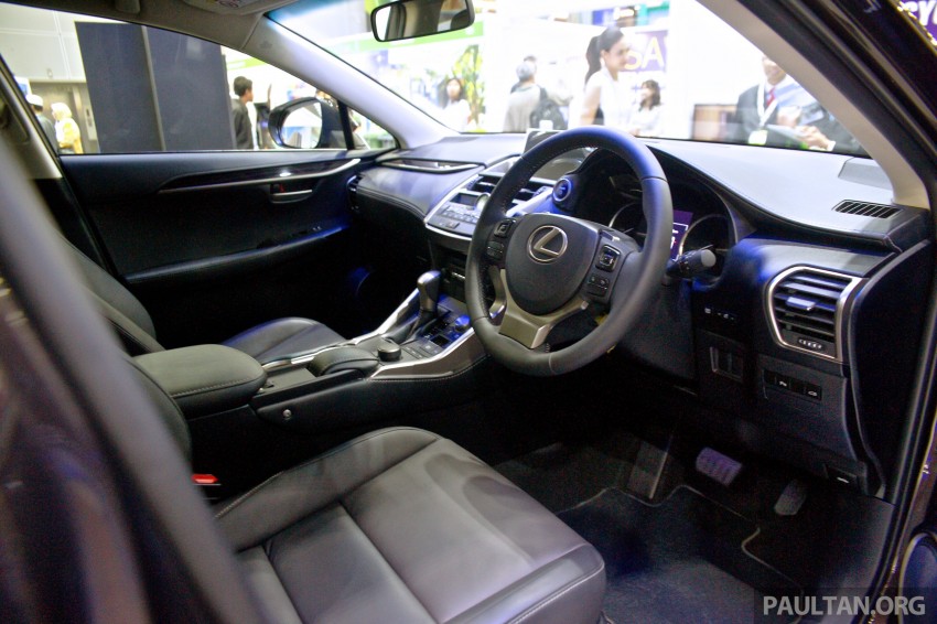 Lexus NX 300h on display at IGEM 2014 in KLCC 281014