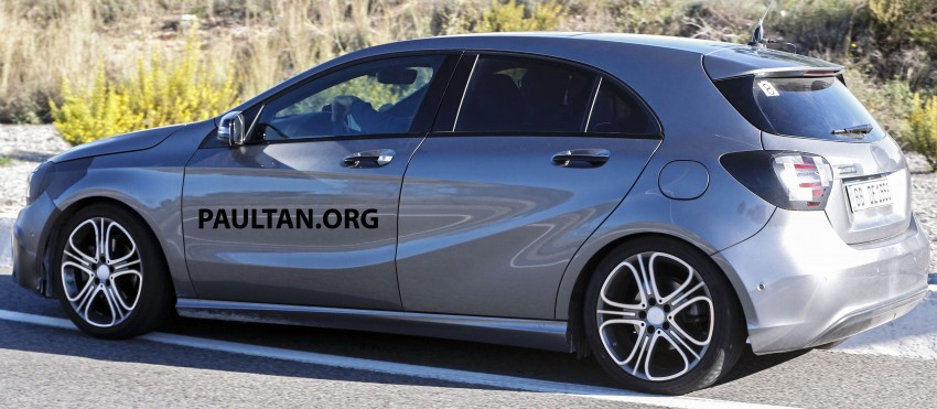 SPYSHOTS: W176 Mercedes-Benz A-Class facelift 283281