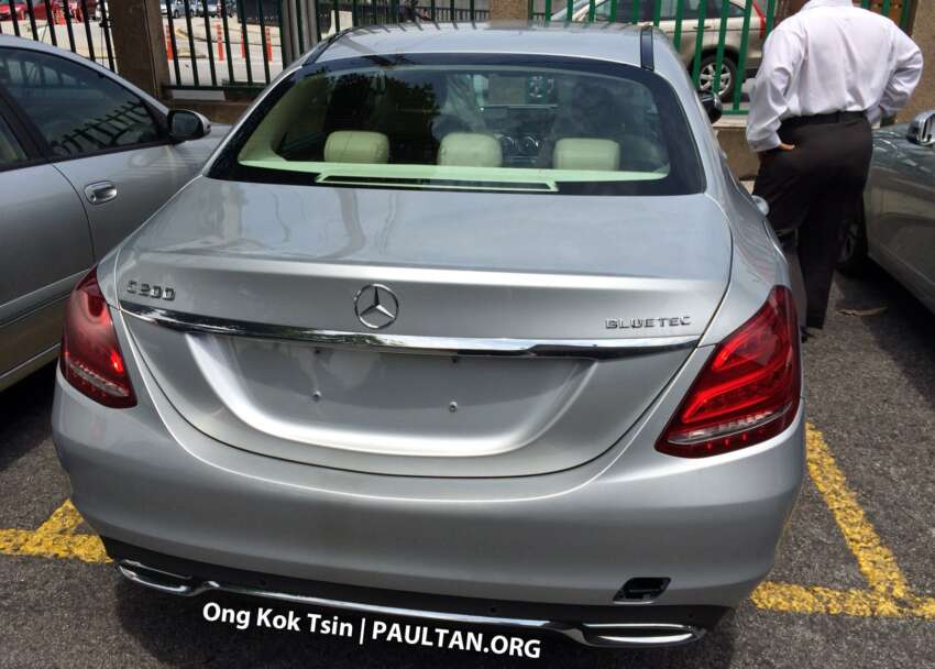 SPIED: Mercedes-Benz C 200 BlueTEC in Malaysia 282526
