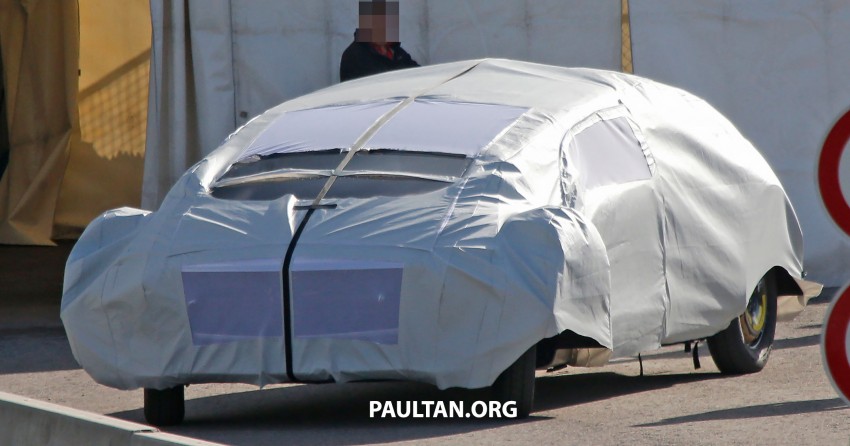 SPYSHOTS: Mysterious Mercedes-Benz Concept with skinny tyres – could this be shown at CES 2015? 281940