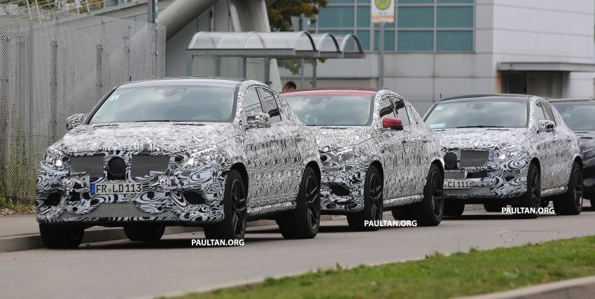 SPYSHOTS: Mercedes-Benz GLE Coupe nearly undisguised – production car ready for world debut? Image #283611