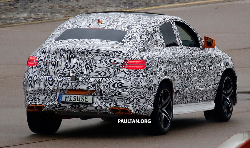 SPYSHOTS: Mercedes-Benz GLE Coupe nearly undisguised – production car ready for world debut? Image #283612