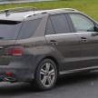 SPYSHOTS: Mercedes-Benz ML/GLE plug-in hybrid