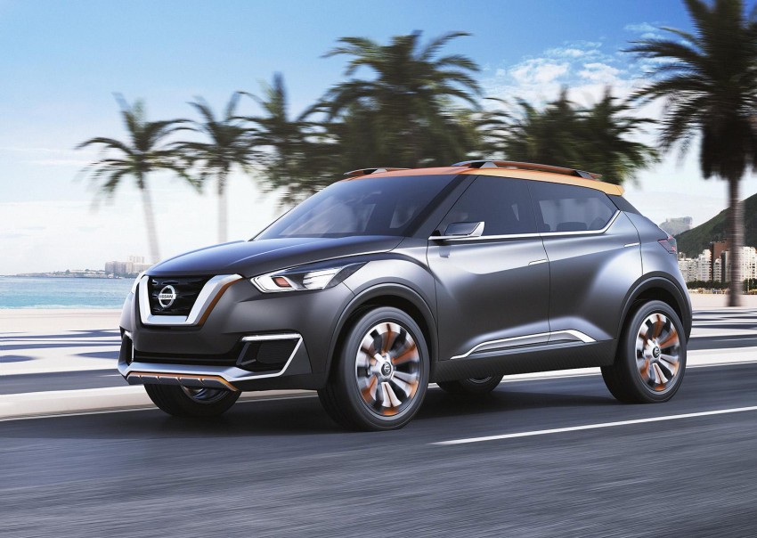 Nissan Kicks Concept previews Brazil-only crossover 283524