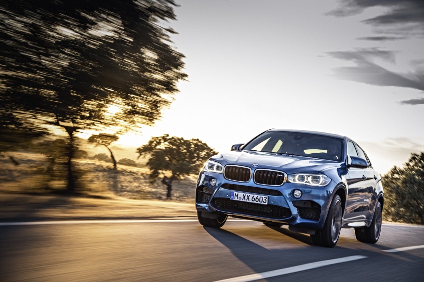 BMW X5 M and X6 M duo officially unveiled – 0-100 km/h in 4.0 secs, 567 hp from twin-turbo 4.4 litre V8 284023