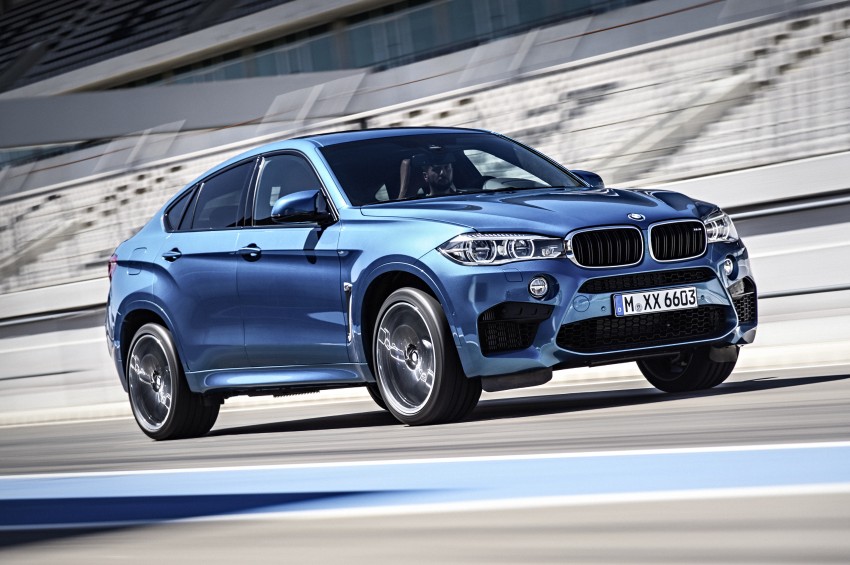 BMW X5 M and X6 M duo officially unveiled – 0-100 km/h in 4.0 secs, 567 hp from twin-turbo 4.4 litre V8 284059