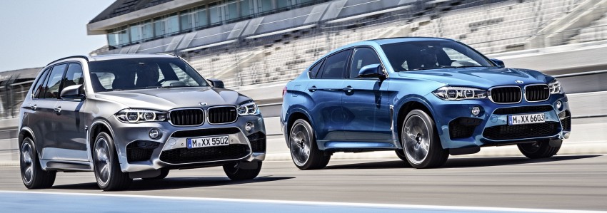 BMW X5 M and X6 M duo officially unveiled – 0-100 km/h in 4.0 secs, 567 hp from twin-turbo 4.4 litre V8 284010