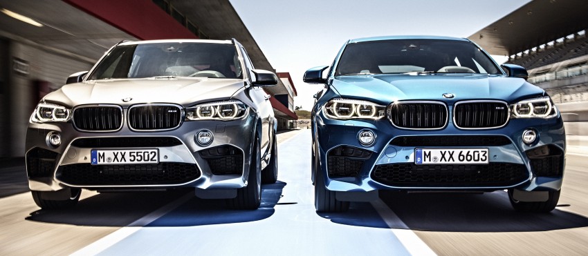 BMW X5 M and X6 M duo officially unveiled – 0-100 km/h in 4.0 secs, 567 hp from twin-turbo 4.4 litre V8 284011