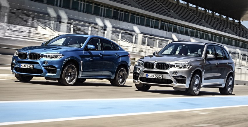 BMW X5 M and X6 M duo officially unveiled – 0-100 km/h in 4.0 secs, 567 hp from twin-turbo 4.4 litre V8 284007