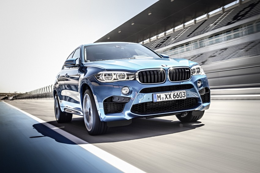 BMW X5 M and X6 M duo officially unveiled – 0-100 km/h in 4.0 secs, 567 hp from twin-turbo 4.4 litre V8 284058