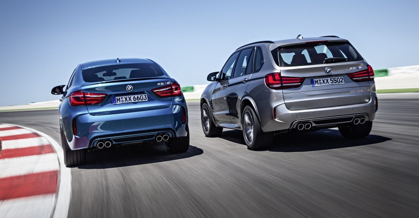 BMW X5 M and X6 M duo officially unveiled – 0-100 km/h in 4.0 secs, 567 hp from twin-turbo 4.4 litre V8 284009