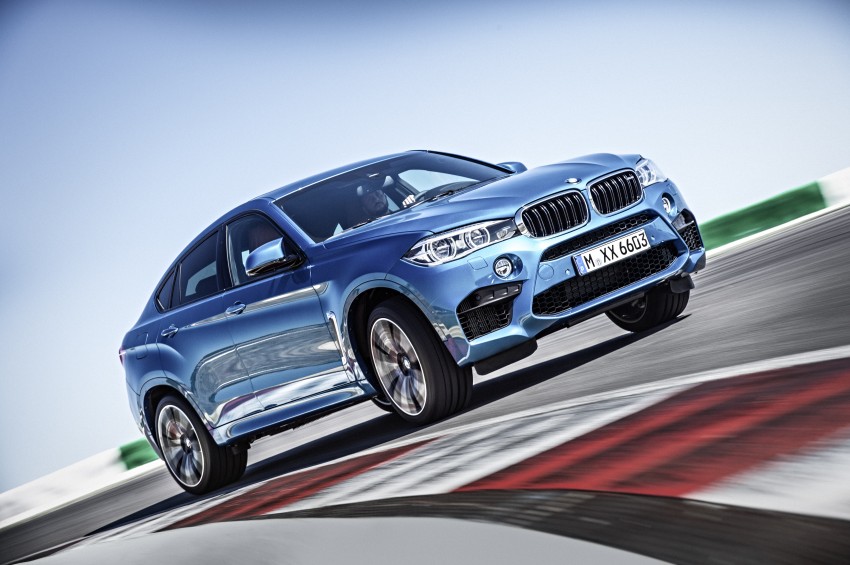 BMW X5 M and X6 M duo officially unveiled – 0-100 km/h in 4.0 secs, 567 hp from twin-turbo 4.4 litre V8 284056
