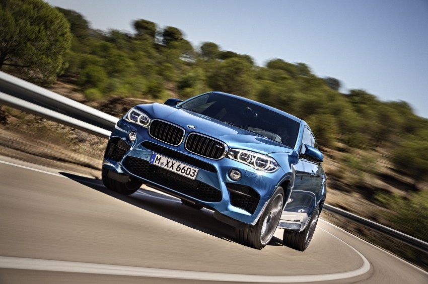 BMW X5 M and X6 M duo officially unveiled – 0-100 km/h in 4.0 secs, 567 hp from twin-turbo 4.4 litre V8 284060