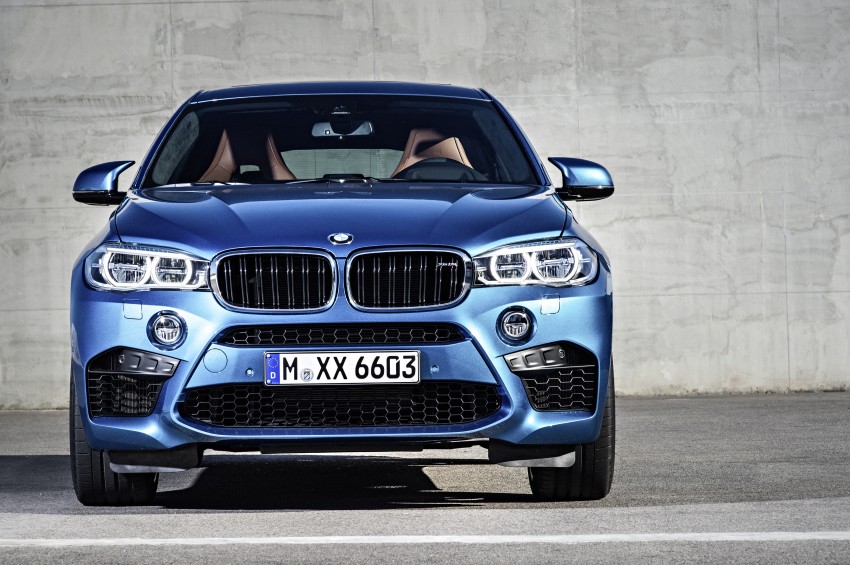 BMW X5 M and X6 M duo officially unveiled – 0-100 km/h in 4.0 secs, 567 hp from twin-turbo 4.4 litre V8 284051