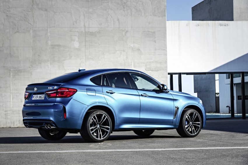 BMW X5 M and X6 M duo officially unveiled – 0-100 km/h in 4.0 secs, 567 hp from twin-turbo 4.4 litre V8 284053