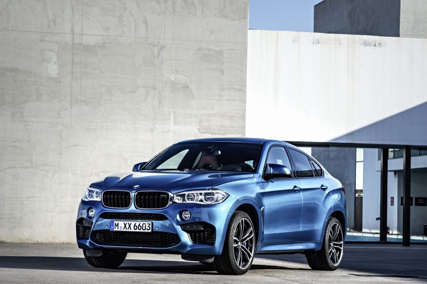 BMW X5 M and X6 M duo officially unveiled – 0-100 km/h in 4.0 secs, 567 hp from twin-turbo 4.4 litre V8 284067