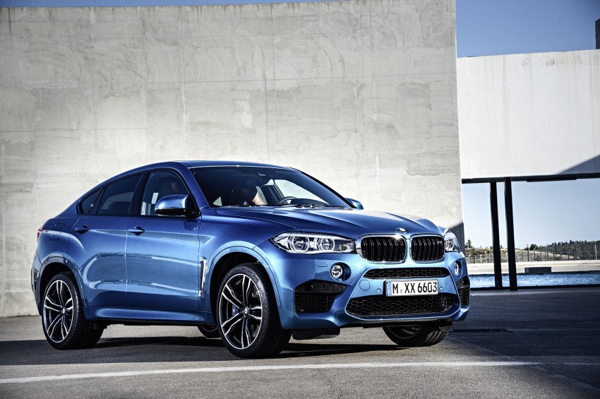 BMW X5 M and X6 M duo officially unveiled – 0-100 km/h in 4.0 secs, 567 hp from twin-turbo 4.4 litre V8 284049
