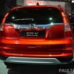 Honda CR-V European facelift – live images from Paris