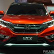2015 Honda CR-V facelift – ASEAN version unveiled in Thailand, 2.4 litre variant gets CVT gearbox