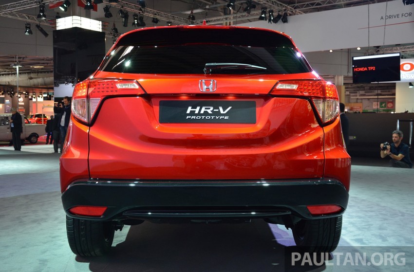 Paris 2014: European Honda HR-V looking good in red 277907