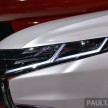 Mitsubishi Outlander facelift spotted sans camouflage