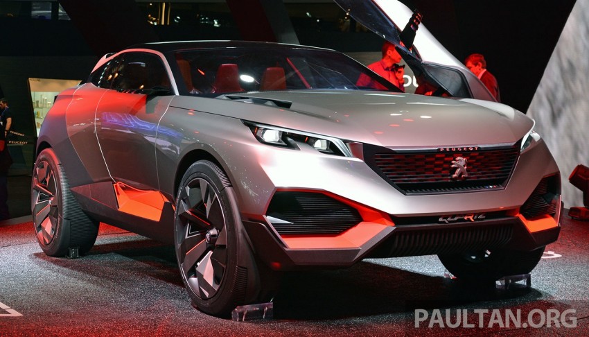 Paris 2014: Peugeot Quartz Concept, a 3008 preview? 279237