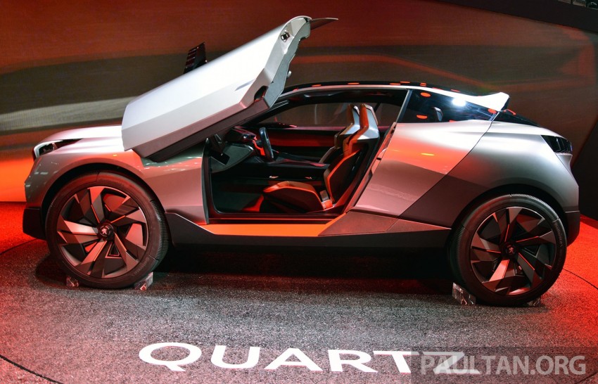 Paris 2014: Peugeot Quartz Concept, a 3008 preview? 279222