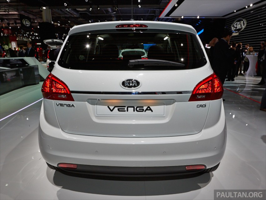 Kia Venga – B-segment MPV gets facelift, Paris debut Image #278036