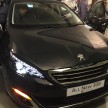 2014 Peugeot 308 previewed to dealers in Malaysia