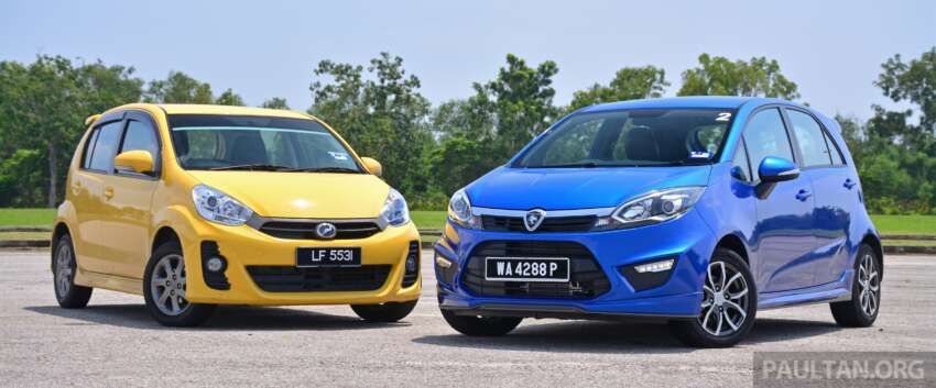 GALLERY: Proton Iriz vs Perodua Myvi – take your pick 281698