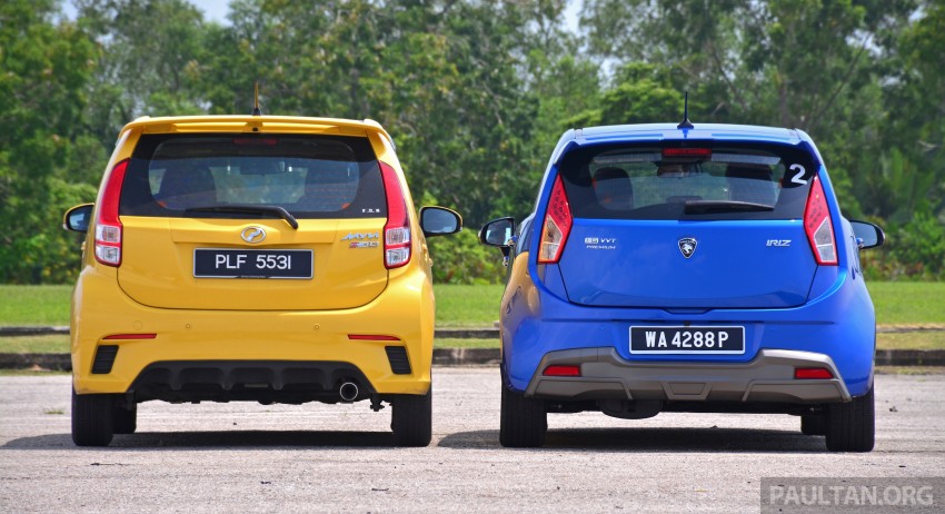 GALLERY: Proton Iriz vs Perodua Myvi – take your pick 281702
