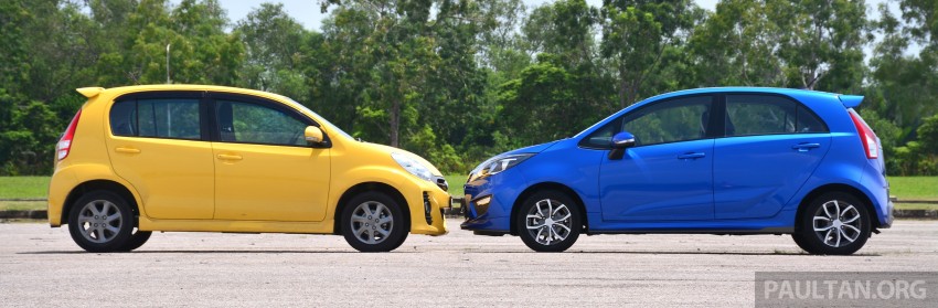 GALLERY: Proton Iriz vs Perodua Myvi – take your pick 281703