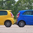GALLERY: Proton Iriz vs Perodua Myvi – take your pick