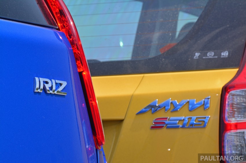 GALLERY: Proton Iriz vs Perodua Myvi – take your pick 281706