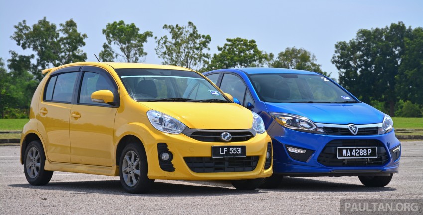 GALLERY: Proton Iriz vs Perodua Myvi – take your pick 281707