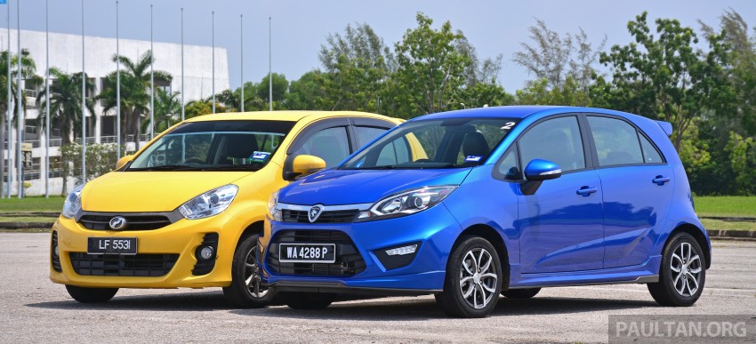 GALLERY: Proton Iriz vs Perodua Myvi – take your pick Image #281708