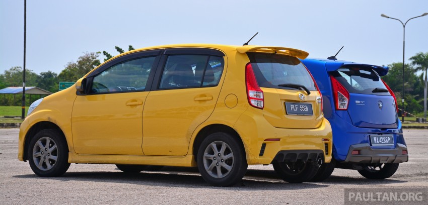 GALLERY: Proton Iriz vs Perodua Myvi – take your pick Image #281709