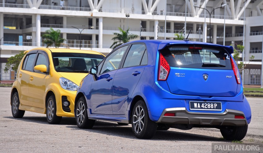 GALLERY: Proton Iriz vs Perodua Myvi – take your pick Image #281712