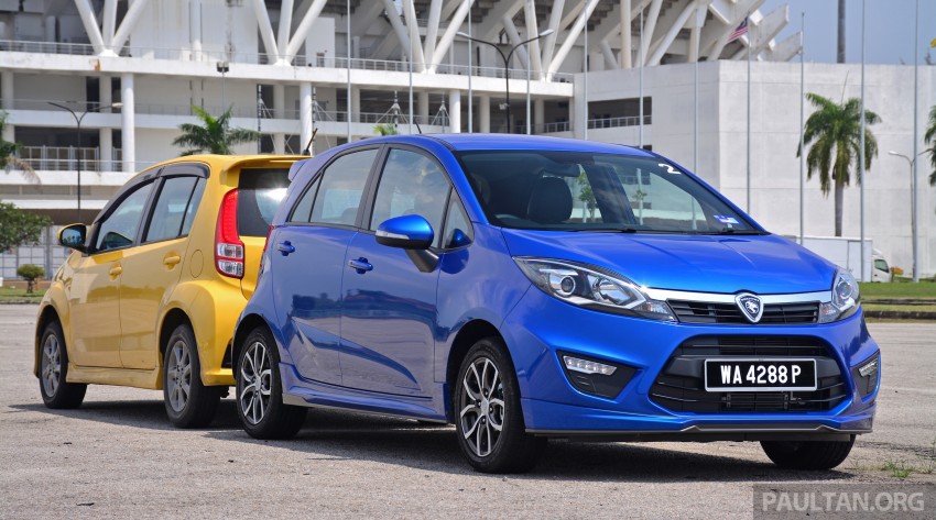 GALLERY: Proton Iriz vs Perodua Myvi – take your pick Image #281714