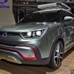 SsangYong XIV-Air and XIV-Adventure debut in Paris