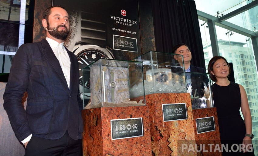 Victorinox Swiss Army I.N.O.X. launched in Malaysia 280611