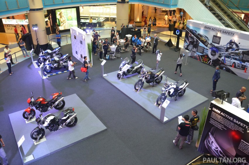 BMW Active Safety Showcase – highlighting the BMW Motorrad bike range and its safety features 279872