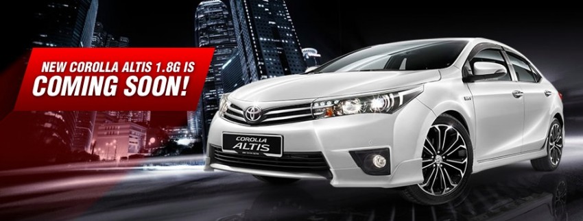 Toyota Corolla Altis – 1.8G replaces 2.0G in lineup 280792