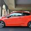 Ford Fiesta ST displayed at Asia Klasika – RM149,888