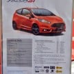 Ford Fiesta ST displayed at Asia Klasika – RM149,888