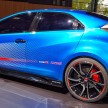 Honda Civic Type R Concept live on the Paris stand!