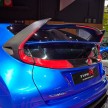 Honda Civic Type R Concept live on the Paris stand!