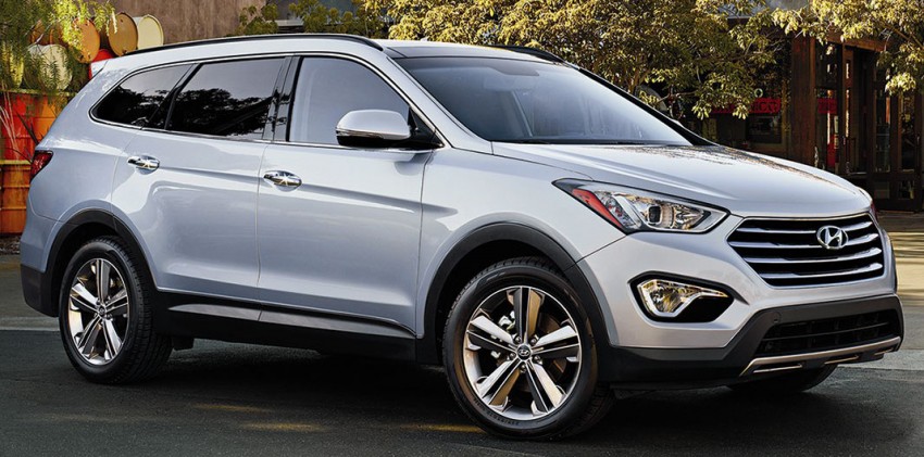 Hyundai Santa Fe gets updated for 2015 in the US – improved steering and suspension, power tailgate 282193