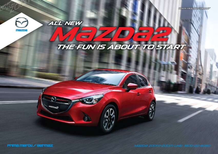 2015 Mazda 2 – bookings open, pricing teased, RM88k 276711